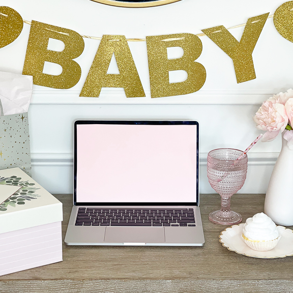 HOW TO HOST A VIRTUAL BABY SHOWER