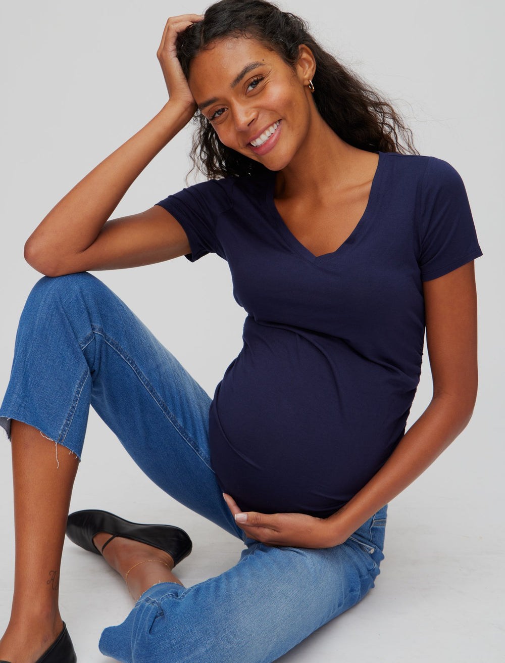 Maternity blue jeans Clearance